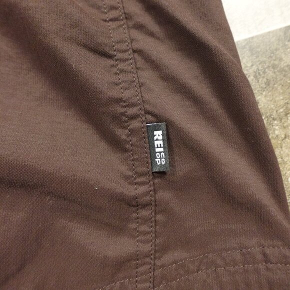 REI Co-op Sahara Long-Sleeve Button-Up Shirt Women’s Large Brown - Picture 7 of 12